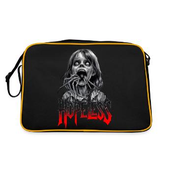 Étreinte de l’araignée : DÉSESPÉRÉ - Sac Retro - noir/or - Dos
