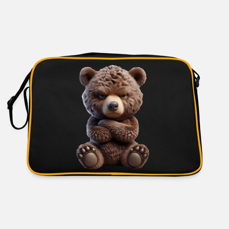 Bear grim 2 Retro Bag