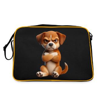 Chien sinistre 1 - Sac Retro - noir/or - Dos