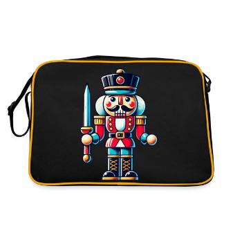 Casse-noix - Sac Retro - noir/or - Dos