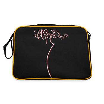 Basel City - Retro Bag - black/gold - Back