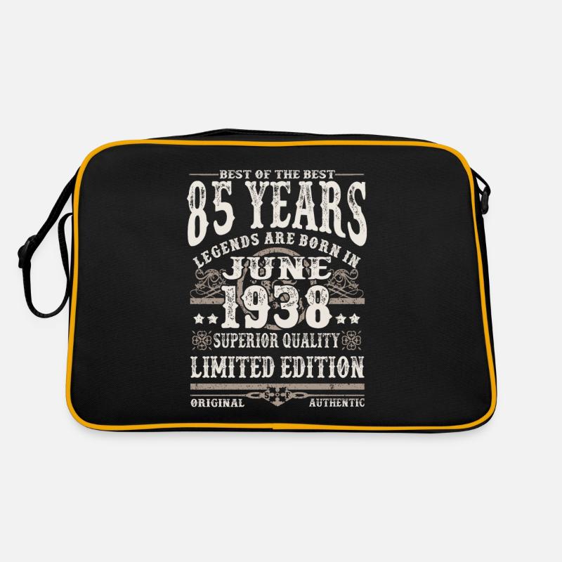 Born in Juni 1938 - 85 years old Retro Bag