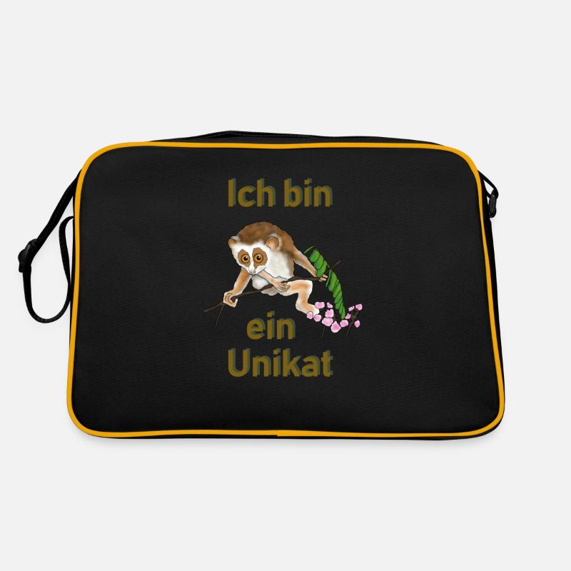 Ich bin ein Unikat, Plumplori Retro Tasche