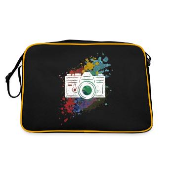 Photographie Photographe Photographe Photos Photographe - Sac Retro - noir/or - Dos