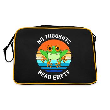 Frog Tree Frog - Retro Bag - black/gold - Back