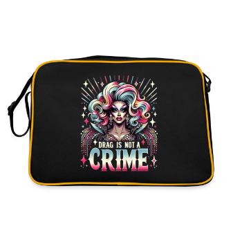 Culture drag exclusive et inspiration drag queen - Sac Retro - noir/or - Dos