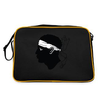 Corsica ! - Sac Retro - noir/or - Dos