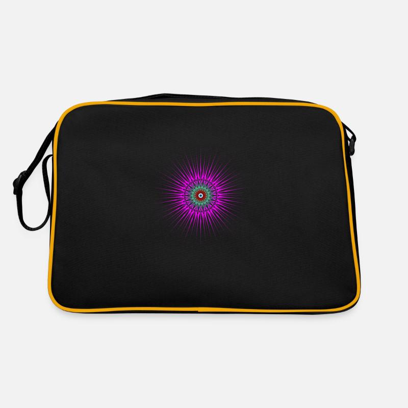 saw - Retro Tasche - Schwarz/Gold
