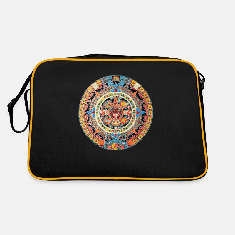 Maya Calender Retro Tasche