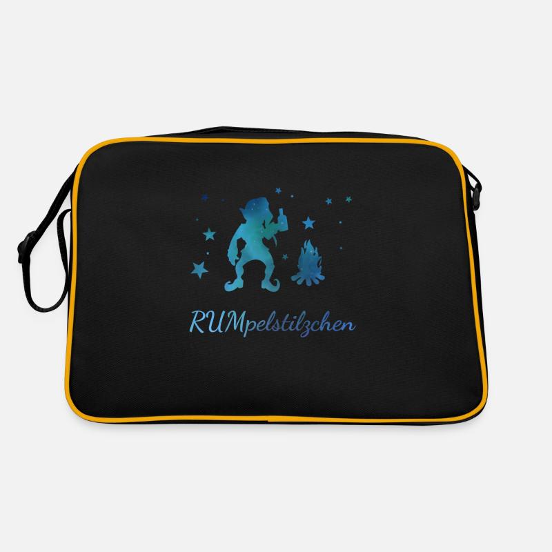 Rumpelstilzchen Geschenk Märchen Alkohol Retro Tasche