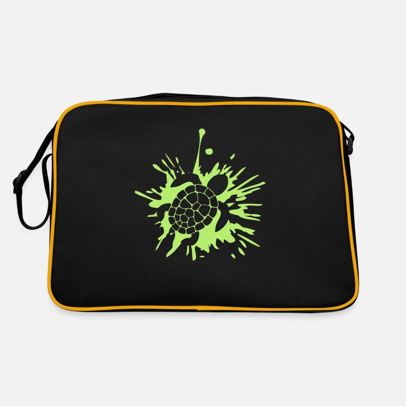 Goutte de goutte de tortue de mer Sac Retro