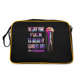 Méduse Méduse - Sac Retro - noir/or - Dos