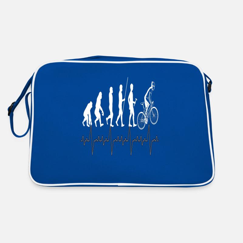 Evolution cycliste, design de vélo cool Sac Retro