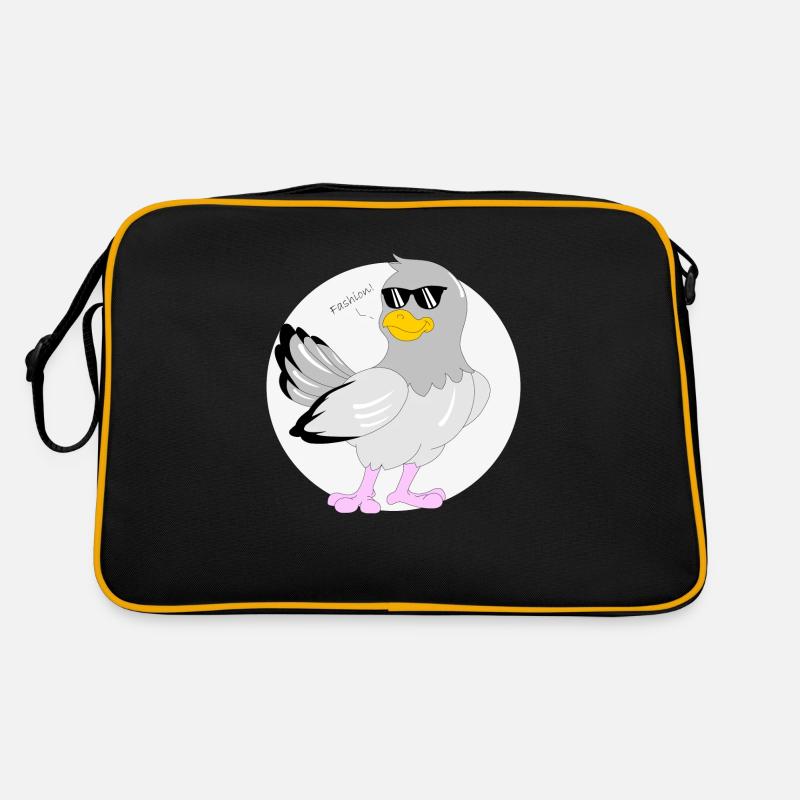 Modetaube Retro Tasche