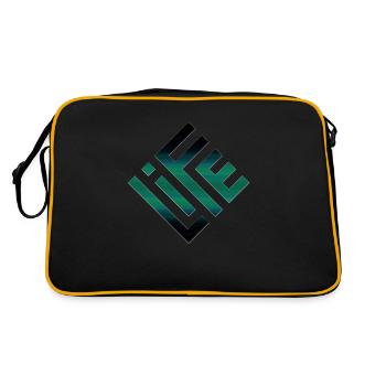 VIE - Sac Retro - noir/or - Dos