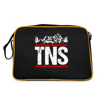 Taunus großer Feldberg Hike Gift - Retro Bag - black/gold - Back