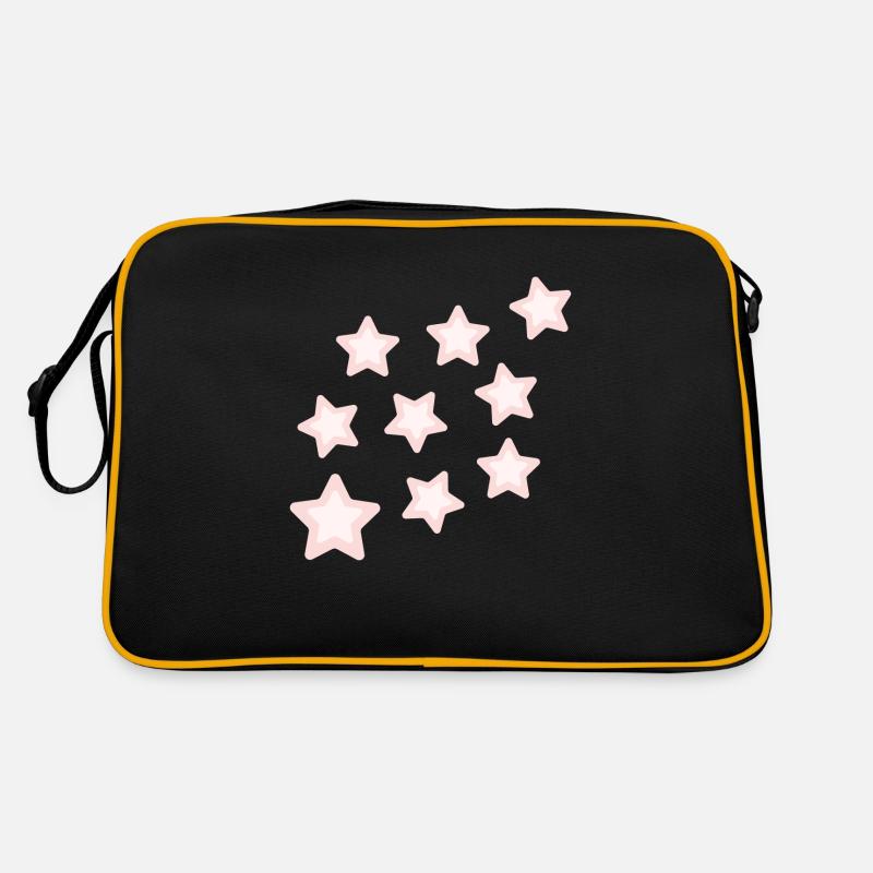 Pink asterisk Retro Bag