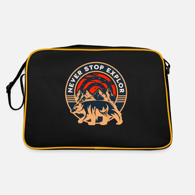 Hiking - Explore - Gift Retro Bag