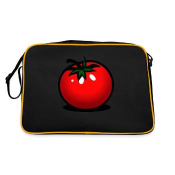 Tomato Comic Tomato Sweet Cartoon 8 - Retro Bag - black/gold - Back