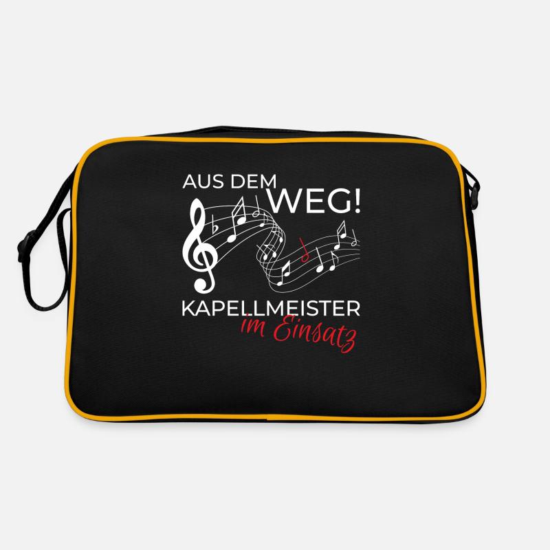 Kapellmeister Dirigent Shirt Spruch Geschenk Retro Tasche