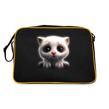 Chaton super mignon - Sac Retro - noir/or - Dos