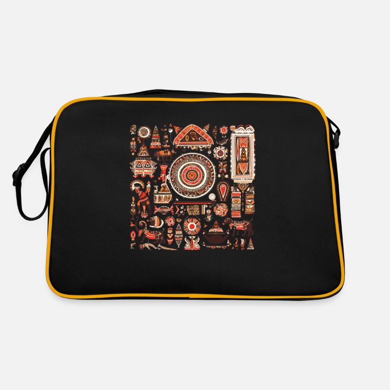 African folklore Retro Bag