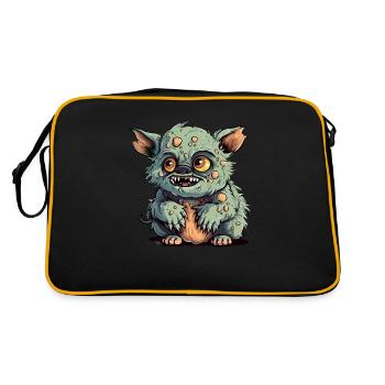 Zuli the streum - Retro Bag - black/gold - Back