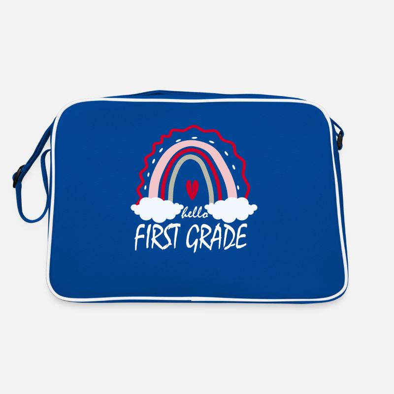 Hello First Grade Gift Retro Bag