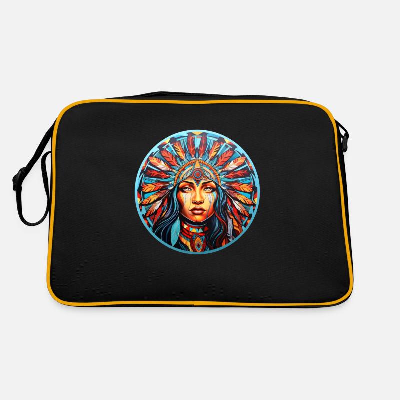 Squaw amérindienne Sac Retro