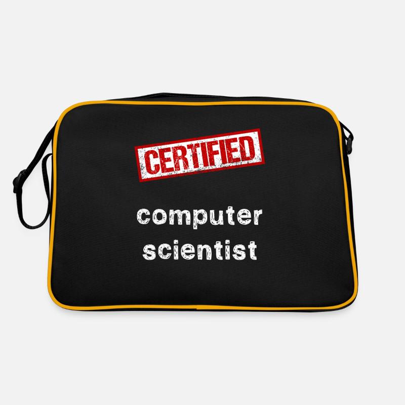 Computer scientist Retro Bag