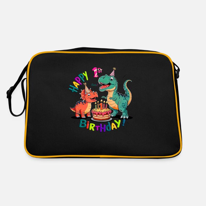 Premier anniversaire de Dino-Mite Sac Retro