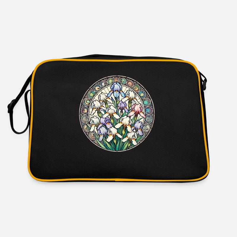 Irises Retro Bag