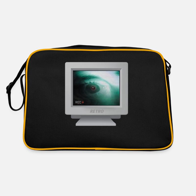 CRT design - I saw a witch! Retro Bag
