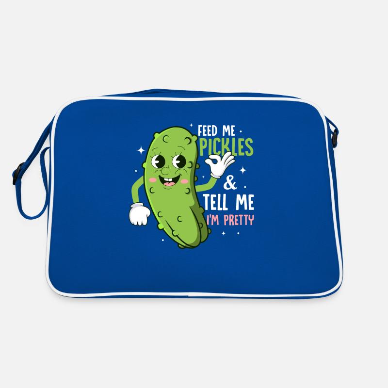 Nourrissez-moi des cornichons et dites-moi que je suis assez concombre vega Sac Retro