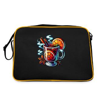 Vin chaud - Sac Retro - noir/or - Dos