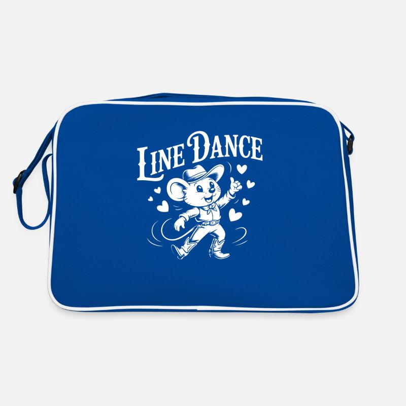 Line Dance Mouse Funny Mouse Dancing Line Dance Retro Bag