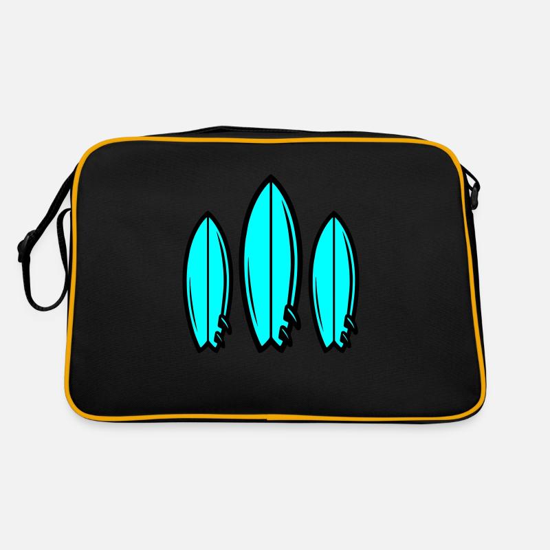 Planche de surf symbole surf Sac Retro