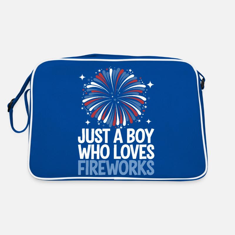 Pyrotechnics Fireworks Pyrotechnics Retro Bag