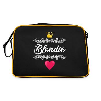 Blondie Brownie - Sac Retro - noir/or - Dos