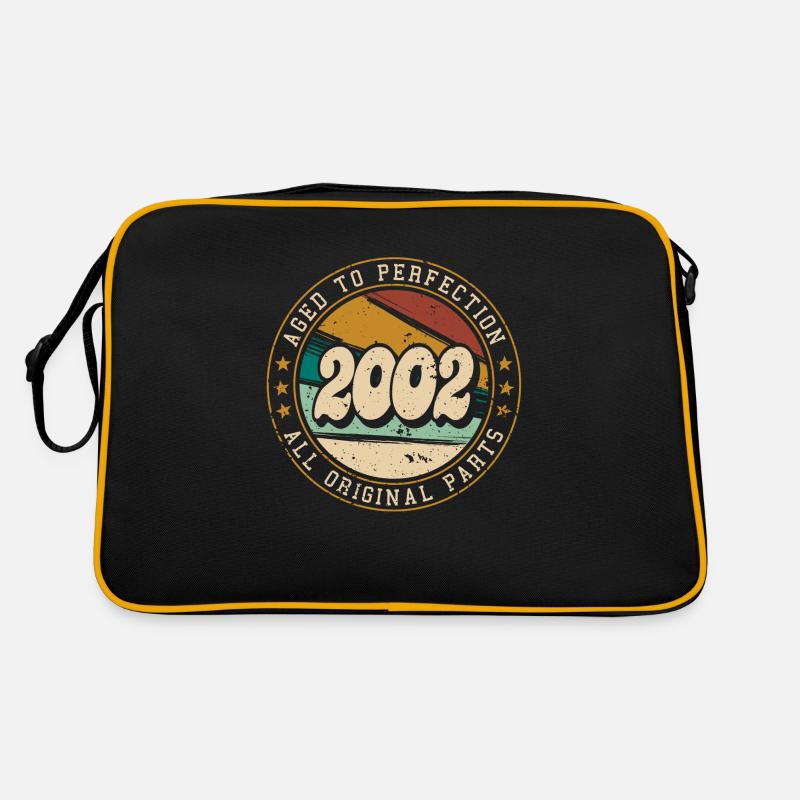 Vintage 2002 20th birthday Twenty years Retro Bag
