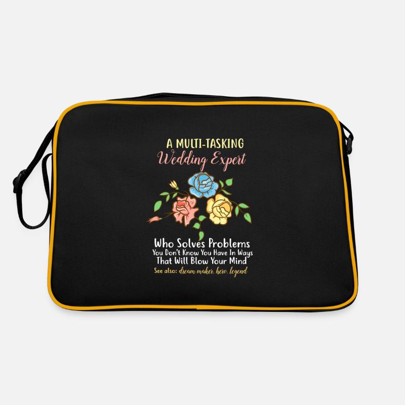 Hochzeitsplaner Retro Tasche