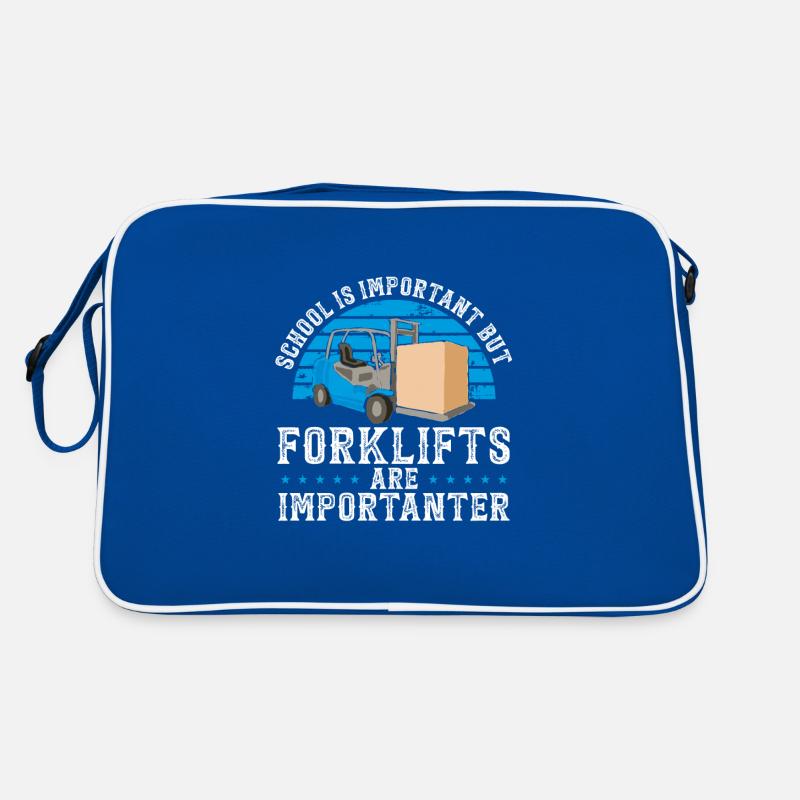 Gabelstaplerfahrer Geschenkidee Retro Tasche