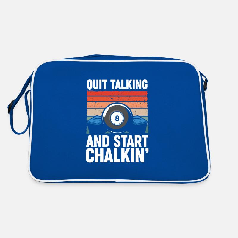 Billard Geschenk Retro Tasche