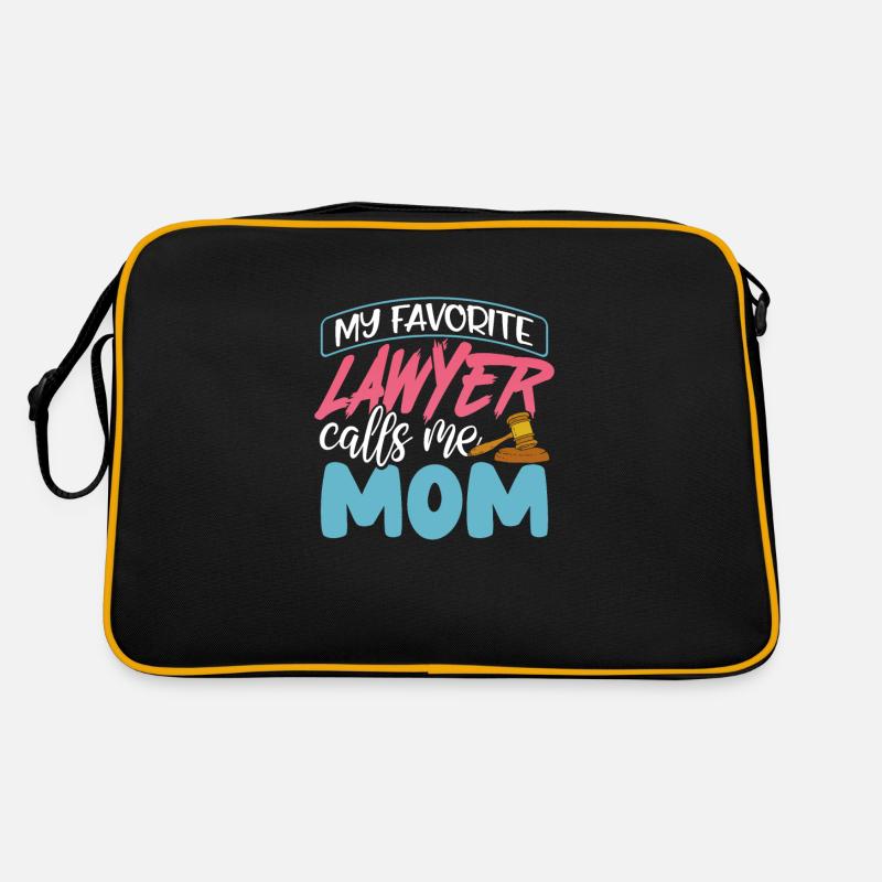 Rechtsanwalt Jurist Gericht Muttertag Geschenk Retro Tasche