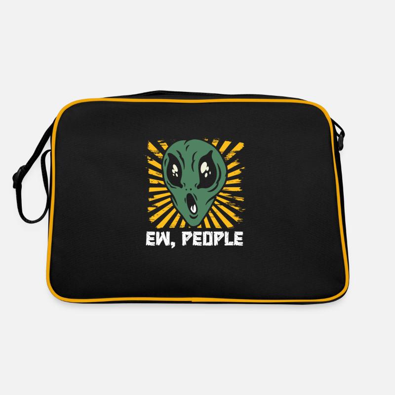 Alien Science-Fiction Retro Tasche