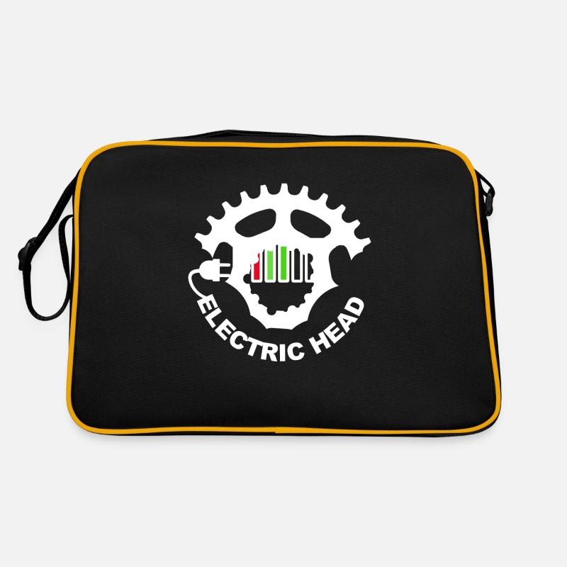 electric head for eBikers Retro Bag