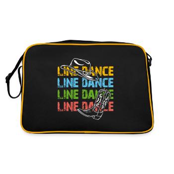 Danse en ligne Danse en ligne Danse en ligne Danse - Sac Retro - noir/or - Dos
