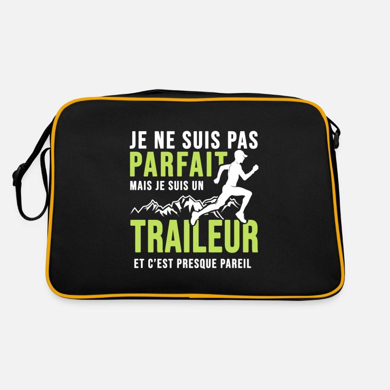 traileur pas parfait trail ultra course à pied Sac Retro