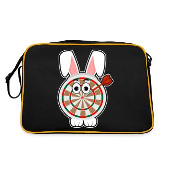 Fléchettes Fléchettes Bullseye Fléchettes Fléchettes - Sac Retro - noir/or - Dos