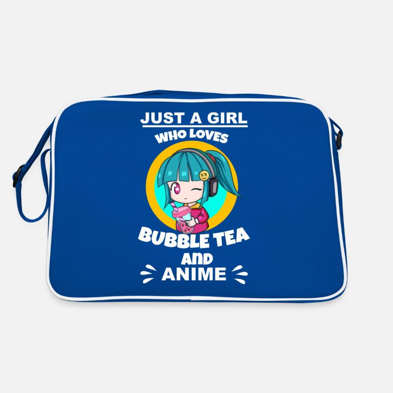 Bubble Tea Bubble Tea Girl Gift Retro Bag